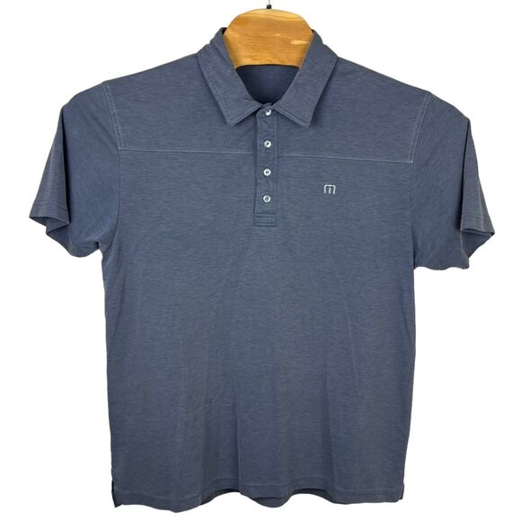 Travis Mathew Mens Gray‎ Short Sleeve Collared Polo Shirt XL - Picture 1 of 4